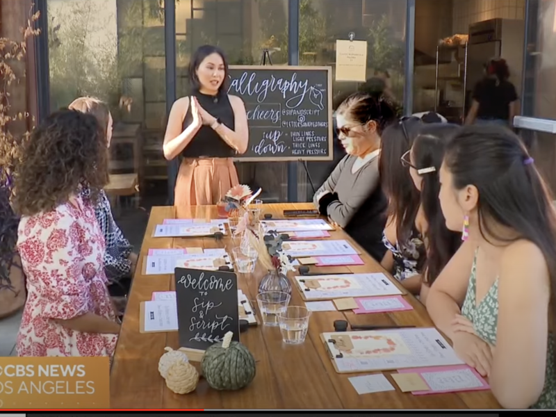 Modern Calligraphy for Beginners at Mighty Squirrel